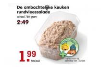 de ambachtelijke keuken rundvleessalade