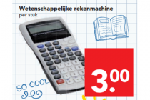 wetenschappelijke rekenmachine