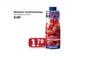 markant vruchtensiroop