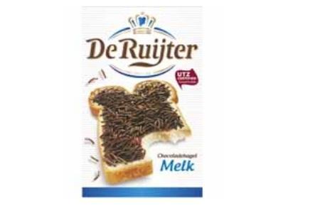 de ruijter chocoladehagel melk