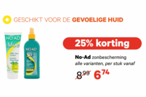 no ad zonbescherming