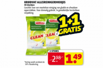 kruidvat allesreinigerdoekjes