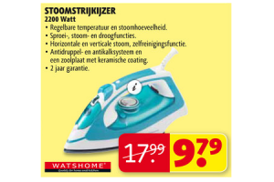 stoomstrijkijzer
