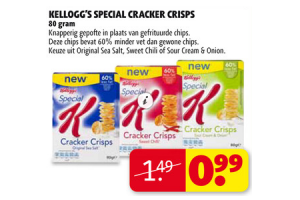 kelloggs special cracker crisps