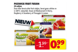 pickwick fruit fusion