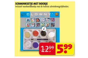 schminksetje met boekje