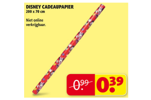 disney cadeaupapier