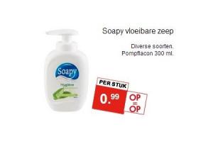 soapy vloeibare zeep