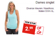 dames singlet