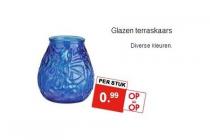 glazen terraskaars