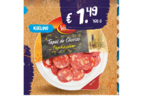 tapas de chorizo