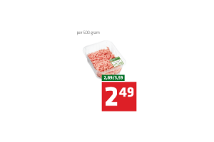 half om half gehakt
