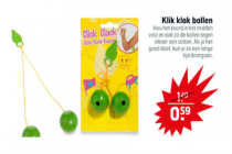 klik klak ballen