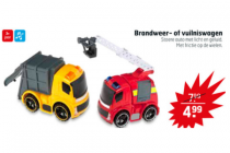 brandweer  of vuilniswagen