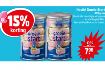 nestle groeie start