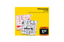 pannenlap 2 stuks