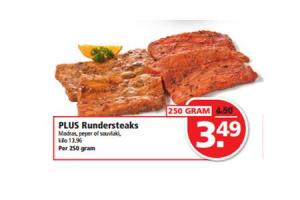 plus rundersteaks