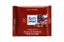 ritter sport raisin  hazelnut tablet