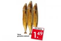 verse gerookte makreel