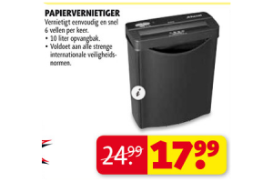 papiervernietiger