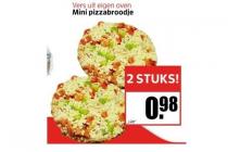 mini pizzabroodje