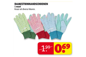 damestuinhandschoenen