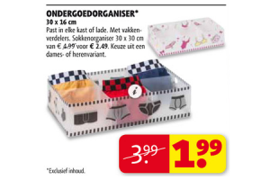 ondergoedorganiser