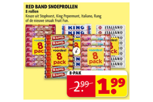 red band snoeprollen