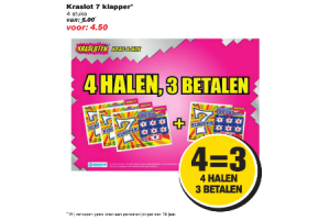 kraslot 7 klapper