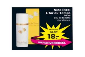nina ricci lair du temps
