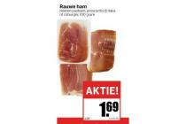 rauwe ham
