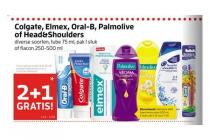 colgate elmex oral b palmolive of head  shoulders