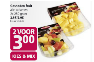 jan linders gesneden fruit