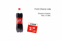 first choice cola
