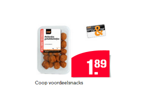 coop voordeelsnacks
