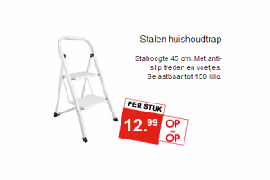 stalen huishoudtrap