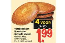 versgebakken roomboter gevulde koeken