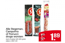 stegeman campofrio of fiorucci droge worsten