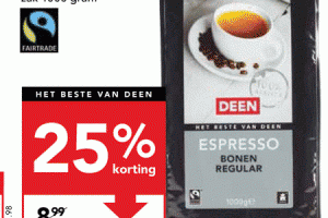 deen koffiebonen