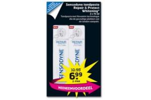 sensodyne tandpasta repair  protect whitening