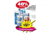 oral b elektrische tandenborstel vitality en kids