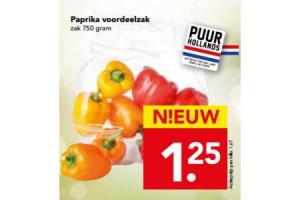 paprika voordeelzak