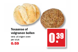 texaanse of volgranen bollen