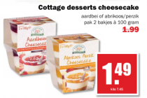 cottage desserts cheesecake