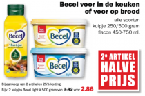 becel voor in de keuken of voor op brood