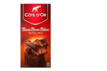 cote dor bonbonbloc truffel melk