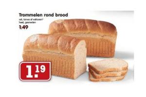 trommelen rond brood