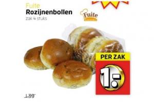 fuite rozijnenbollen