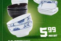 2 rijstkommen of 4 sojaschaaltjes