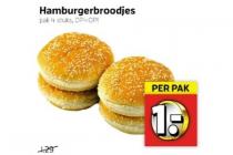 hamburgerbroodjes